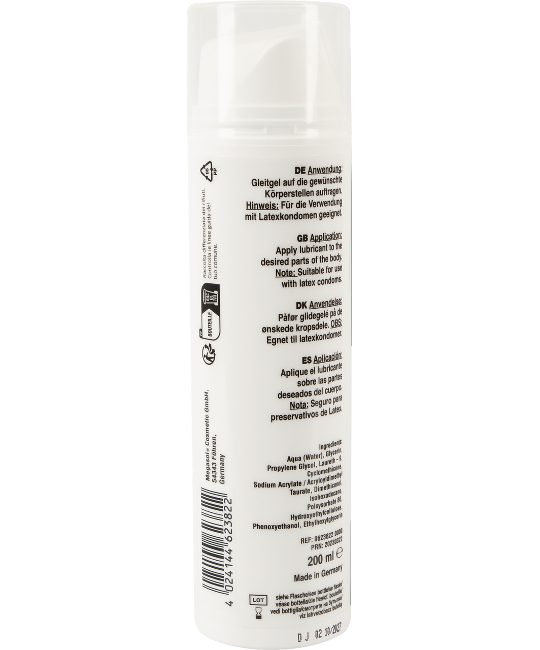 Fisting Gel Relax geel fistinguks (200 ml)