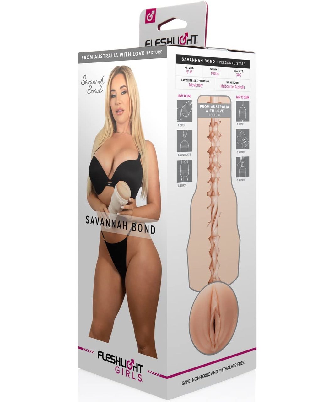 Fleshlight Girls Savannah Bond masturbaator