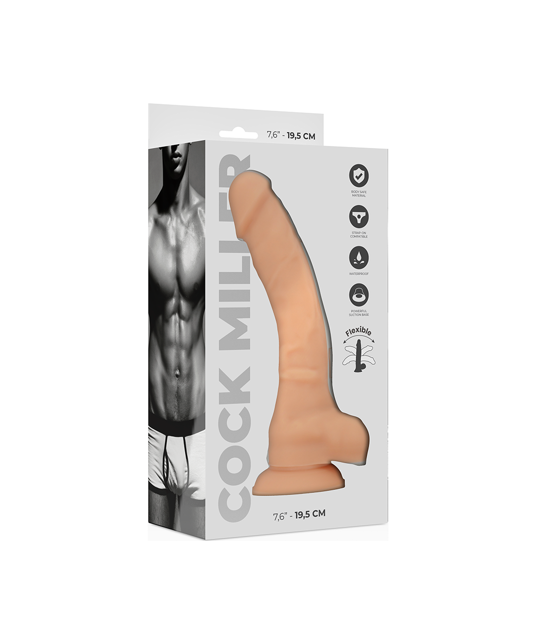 Cock Miller FlexiCo silikona dildo