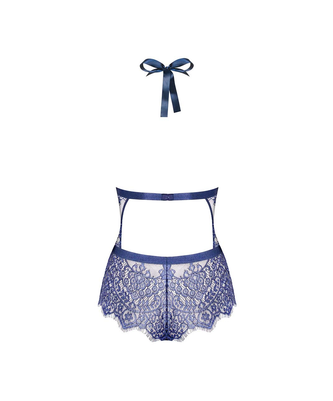 Obsessive Flowlace blue lace bodysuit