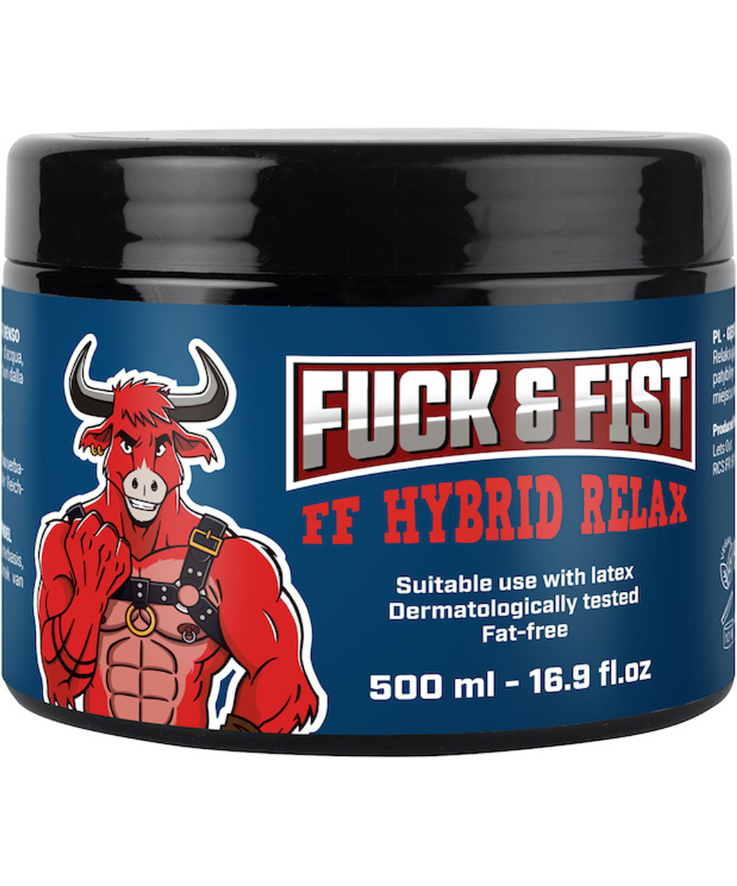 Fuck & Fist Hybrid Relax atslābinošs gels fistingam (500 ml)