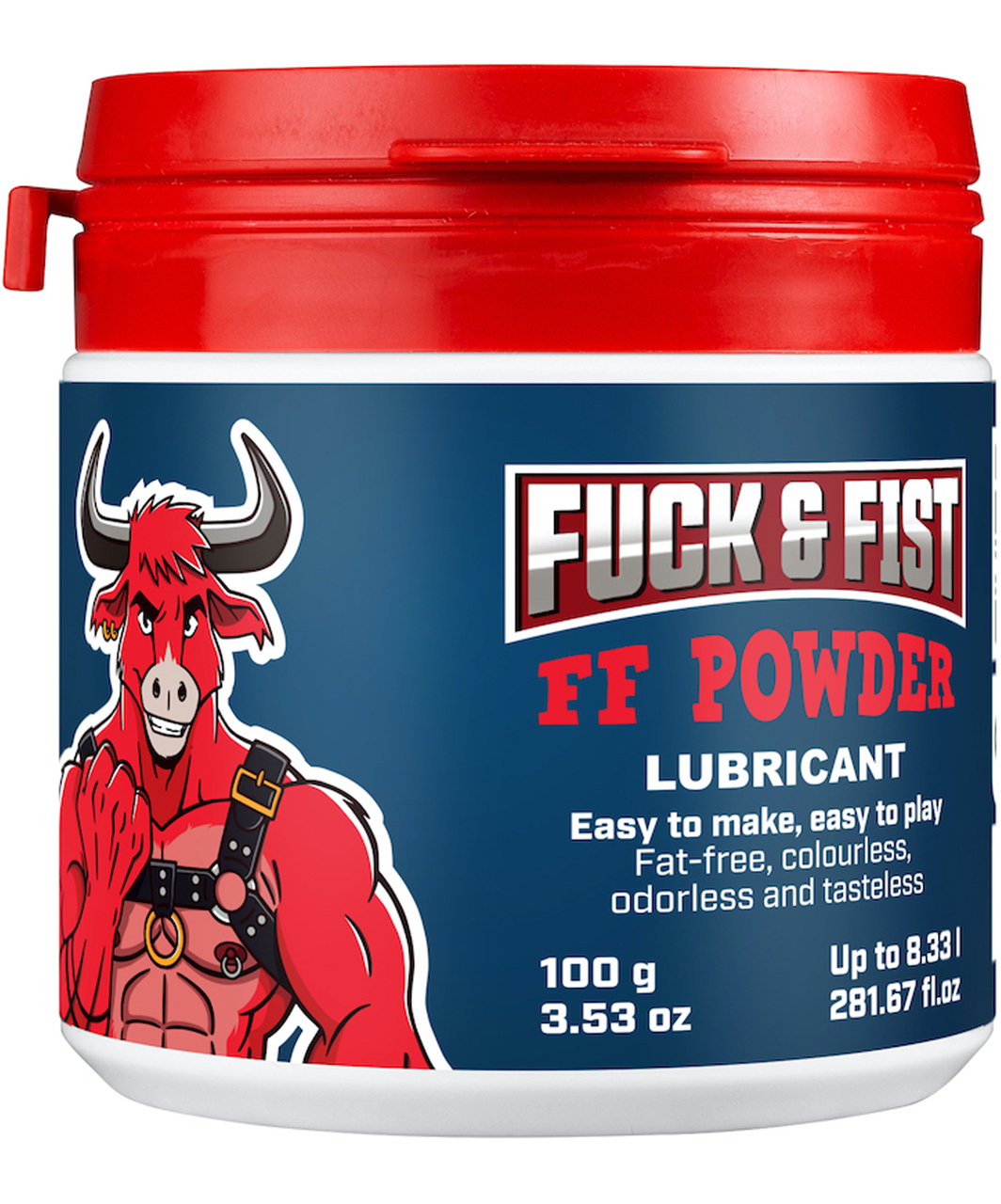 Fuck & Fist pulveris lubrikanta pagatavošanai (100 / 285 g)