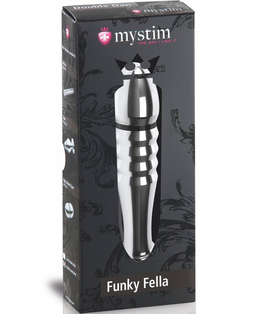 Mystim Funky Fella dildo elektrostimulācijai