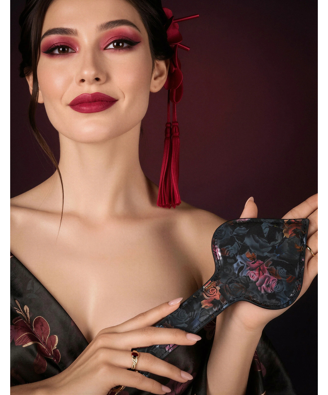 Geisha kunstnahast lapats