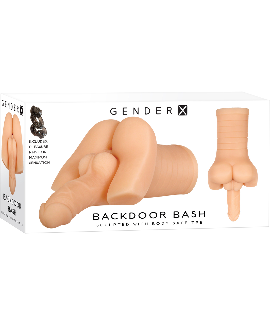 Gender X Backdoor Bash masturbatorius