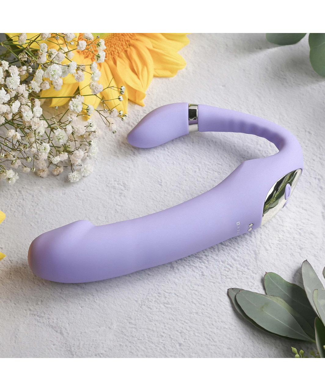 Gender X Orgasmic Orchid Bendable Dual Vibrator