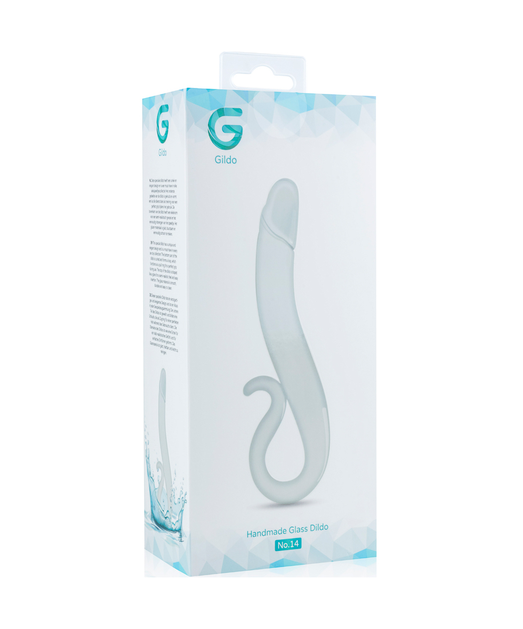 Gildo No. 14 stiklinis dildo