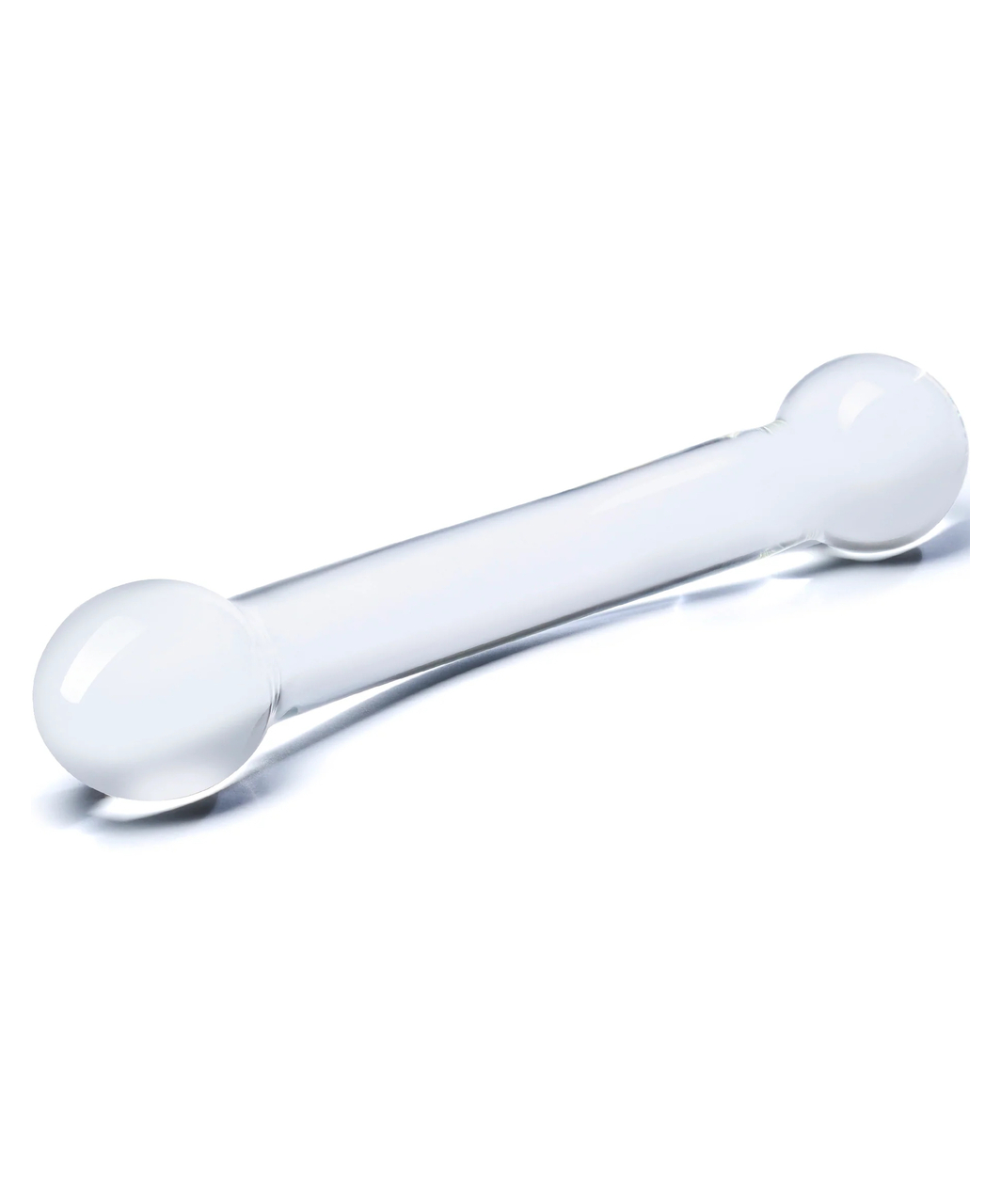 gläs Curved G-Spot Stimulator klaasist dildo