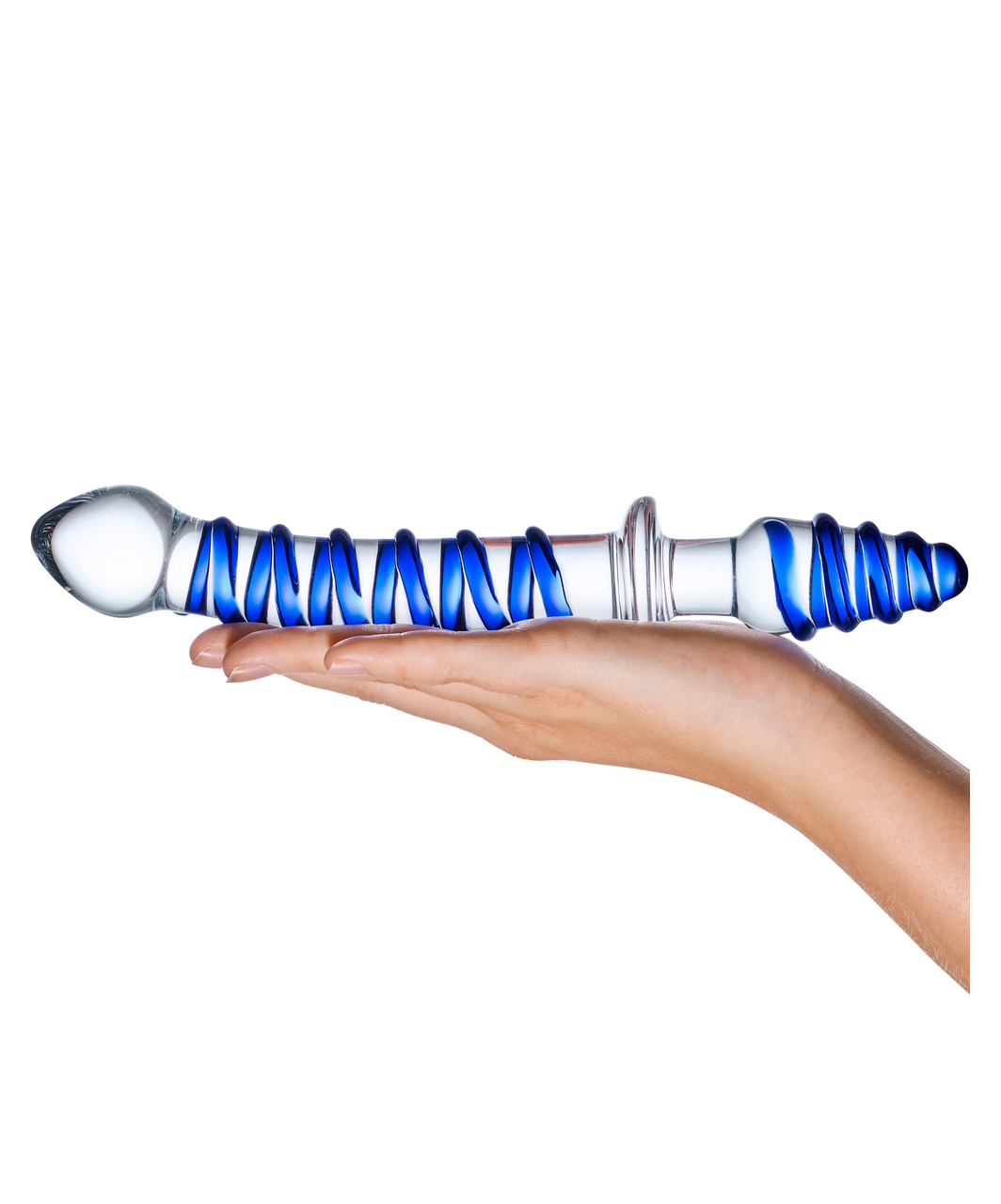 gläs Mr. Swirly Double glass dildo