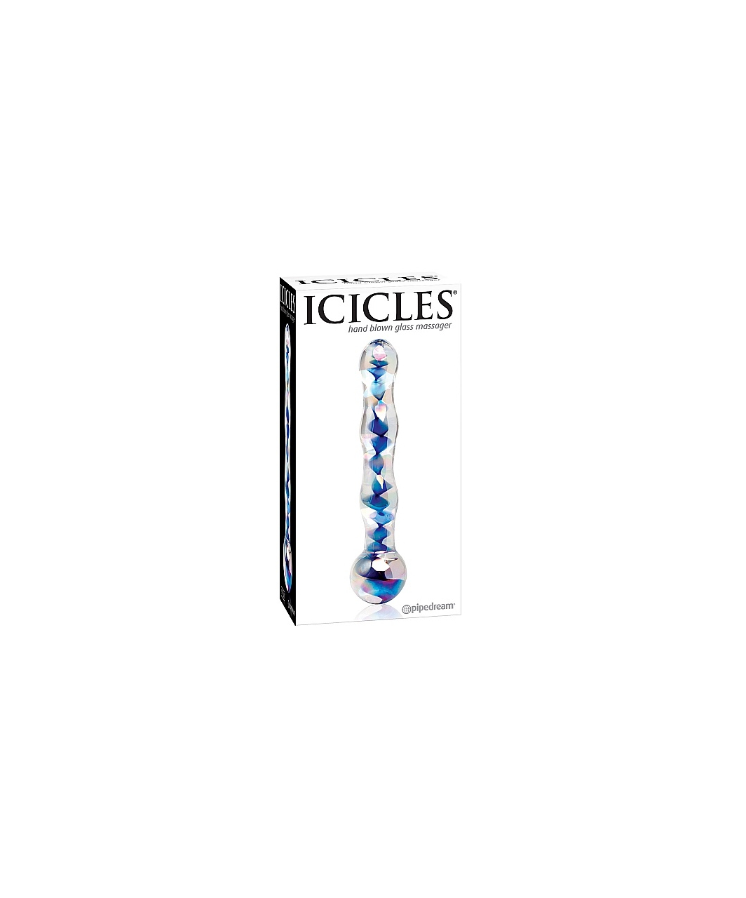 Icicles No. 8 stikla dildo