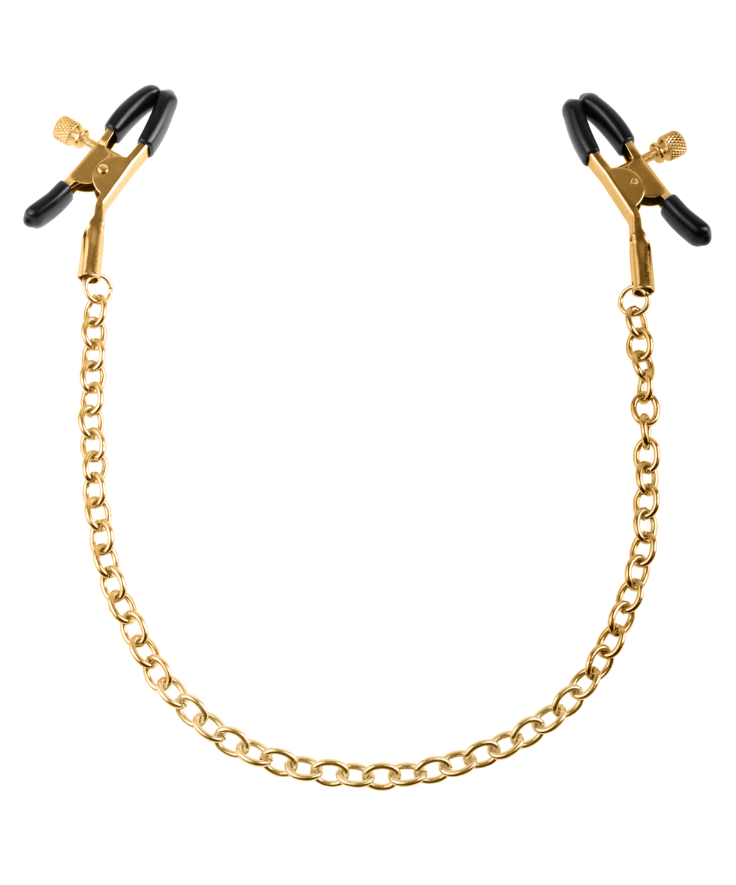 Fetish Fantasy Series Gold Chain Nipple Clamps