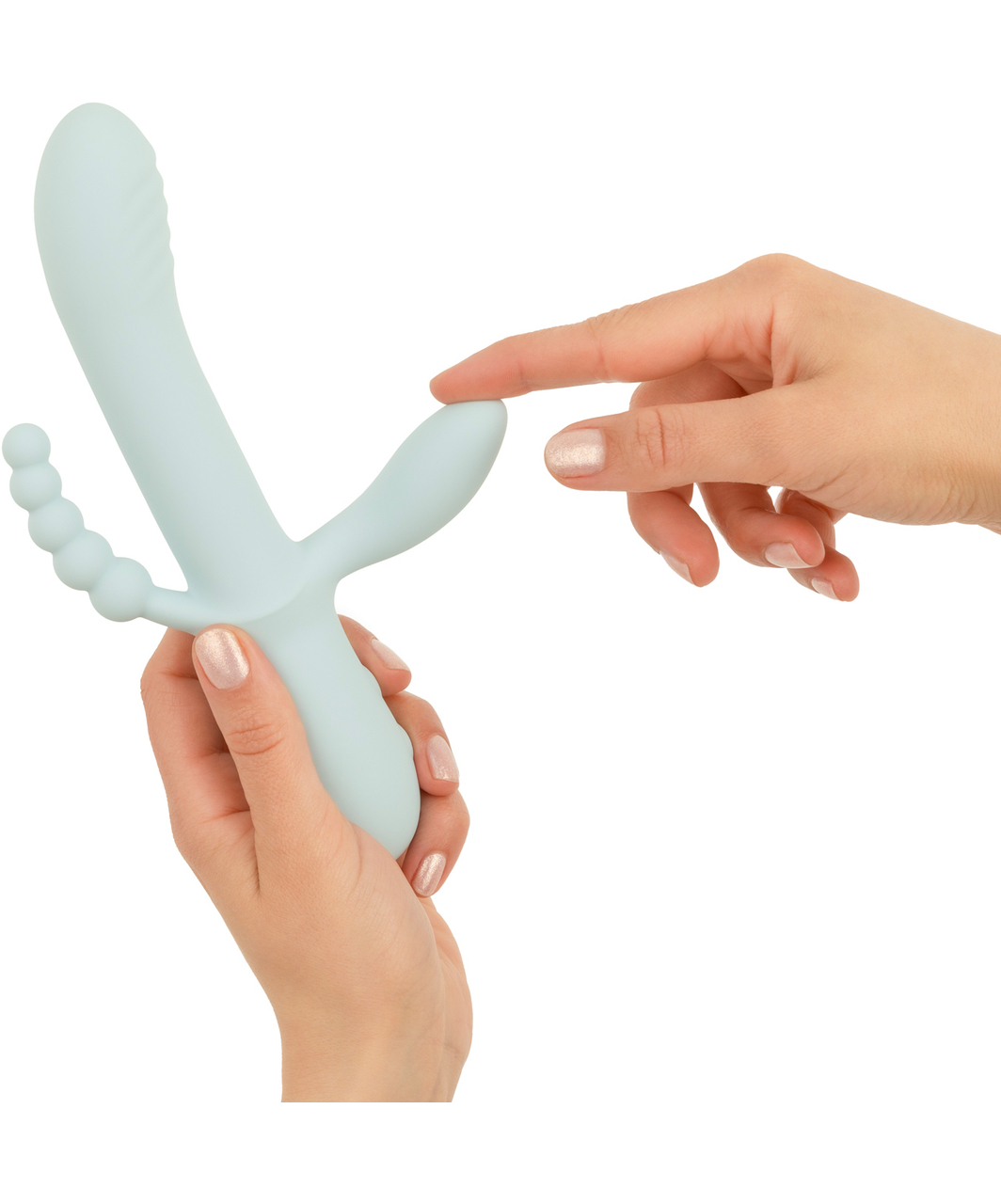 Good Vibes Only Sage Triple Stimulation Vibrator