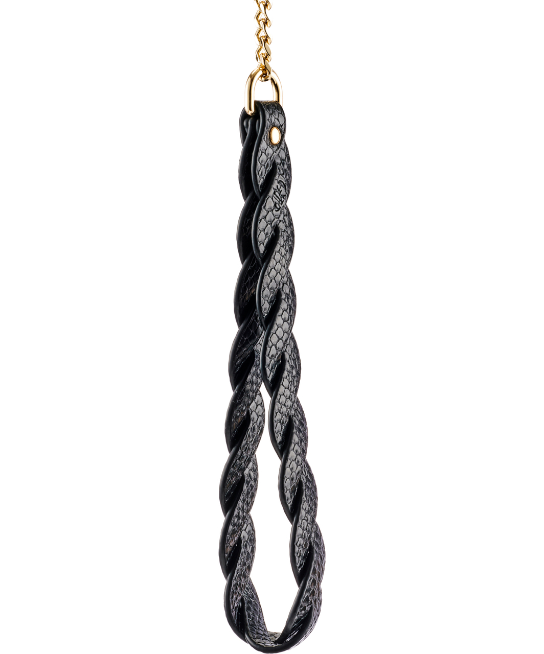 Guilty Pleasure Eclipse mākslīgās ādas kakla siksna ar pavadu