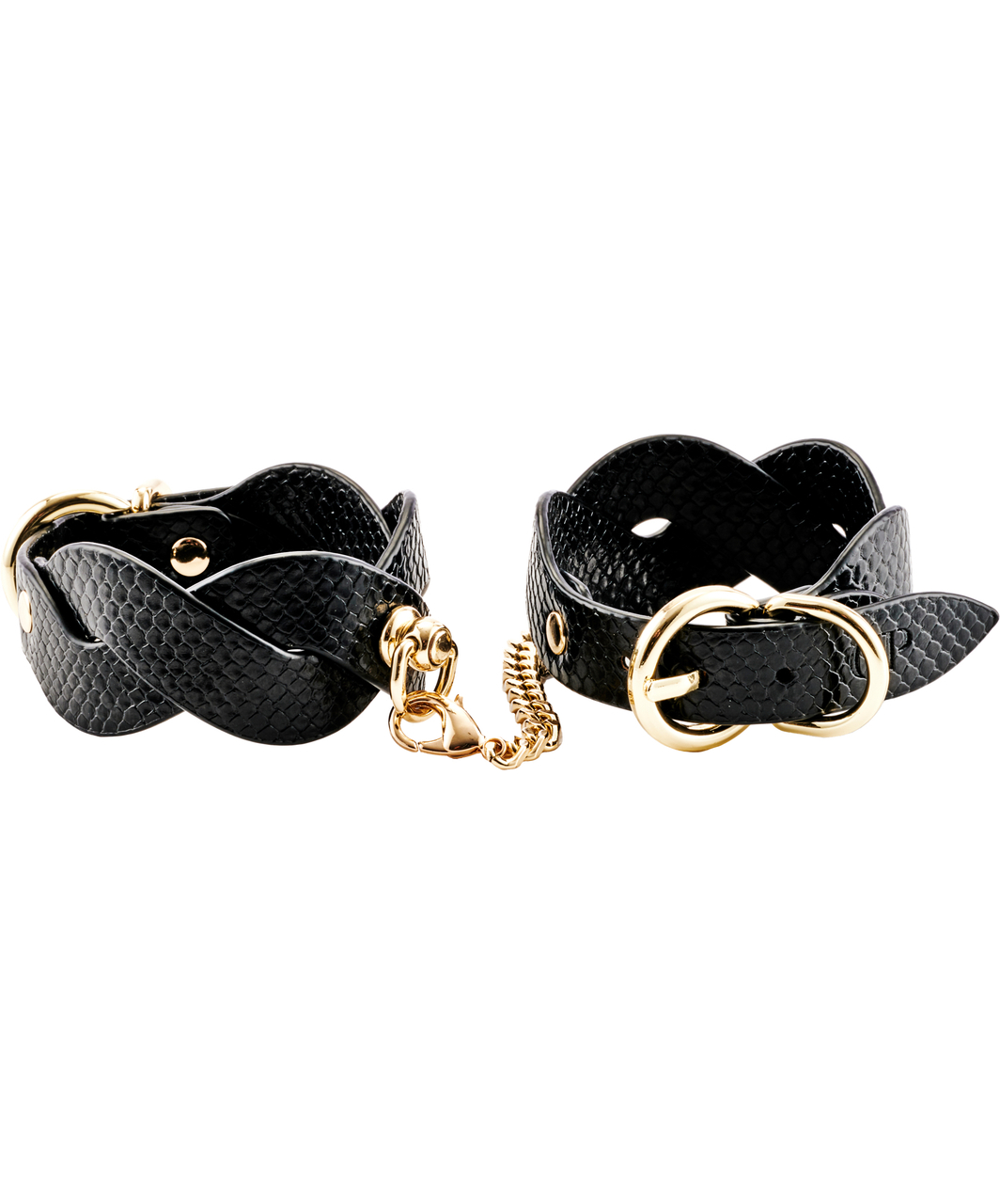 Guilty Pleasure Eclipse leatherette wrist cuffs