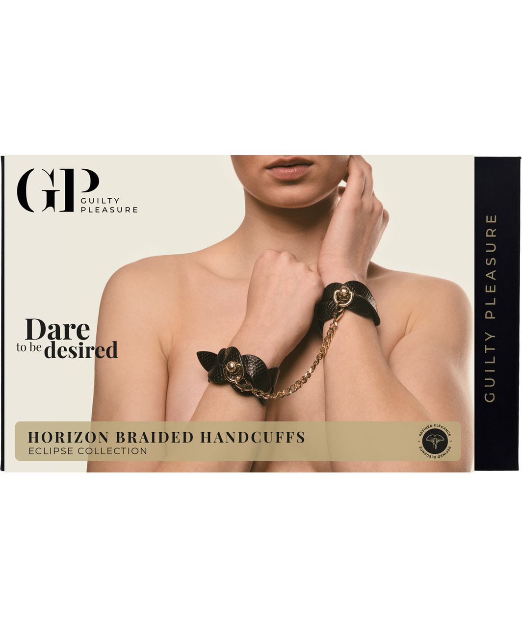 Guilty Pleasure Eclipse leatherette wrist cuffs