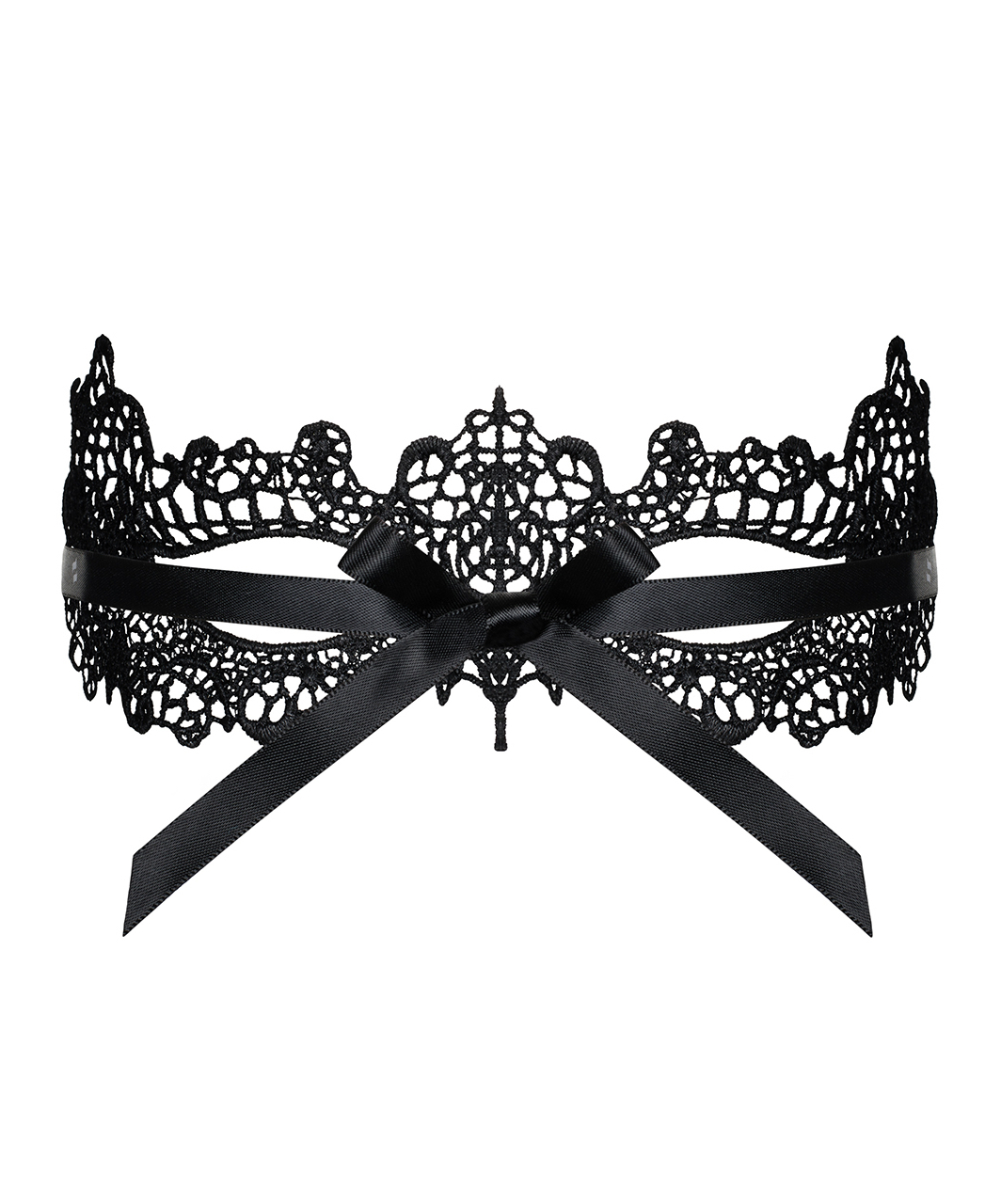 Obsessive guipure lace mask