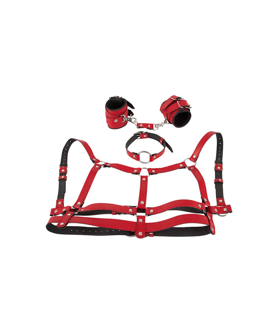 Bad Kitty Red Harness Set