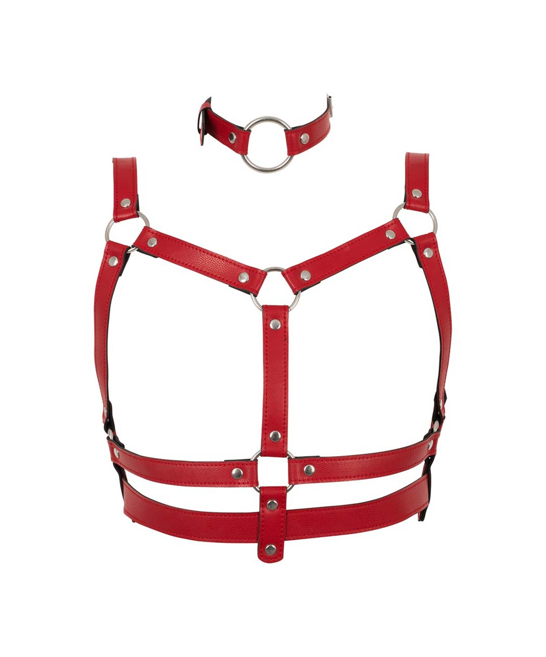 Bad Kitty Red Harness Set