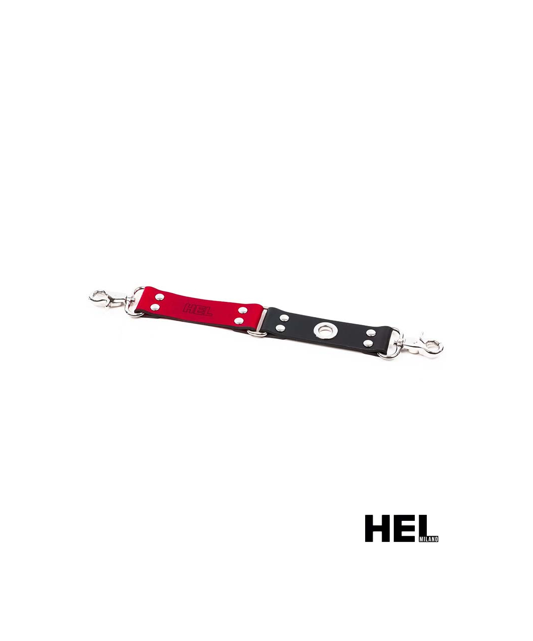 HEL Milano 27 cm long Leather Connector with Snap Hooks