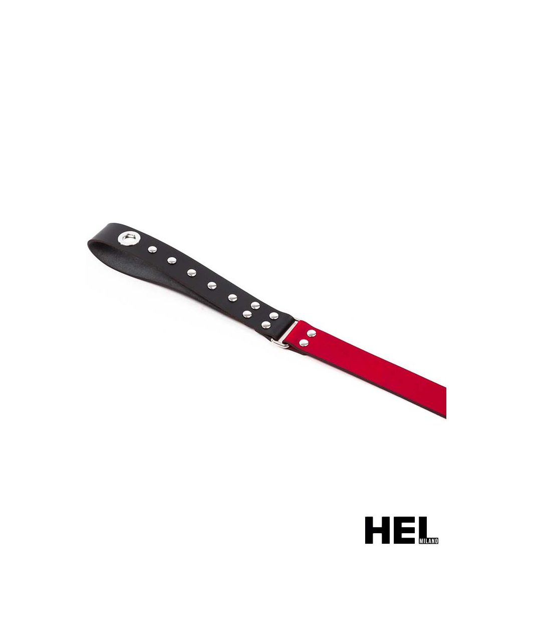 HEL Milano Leather Leash with Rivet on the Handle