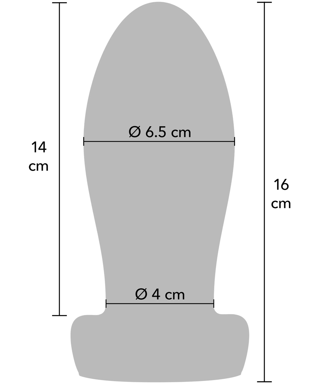 Hidden Desire Extreme Heavy Stretcher Silicone Plug