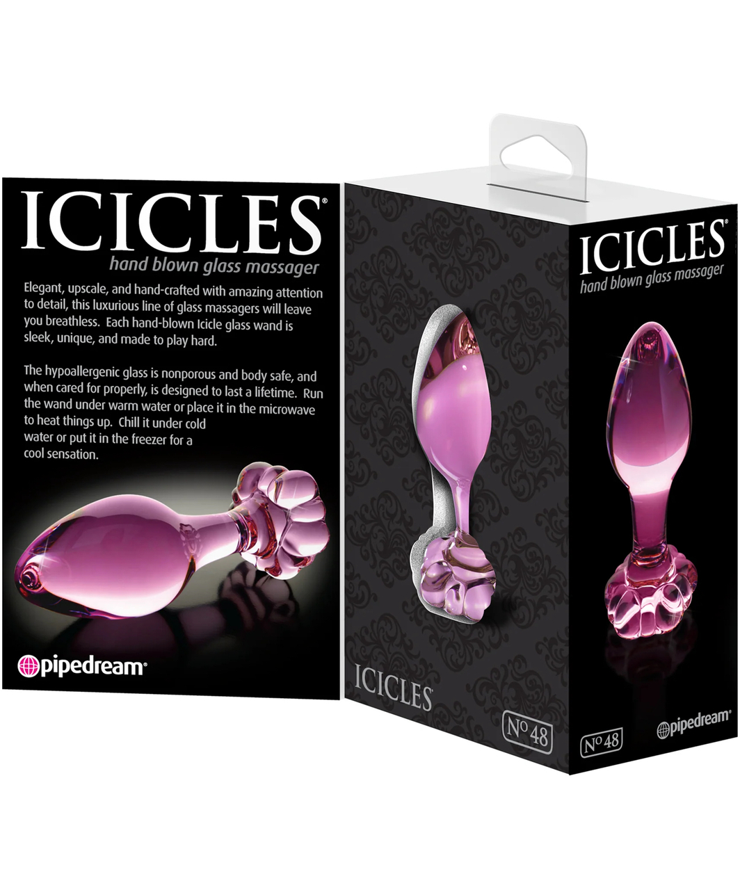 Icicles No. 48 klaasist anaaltapp