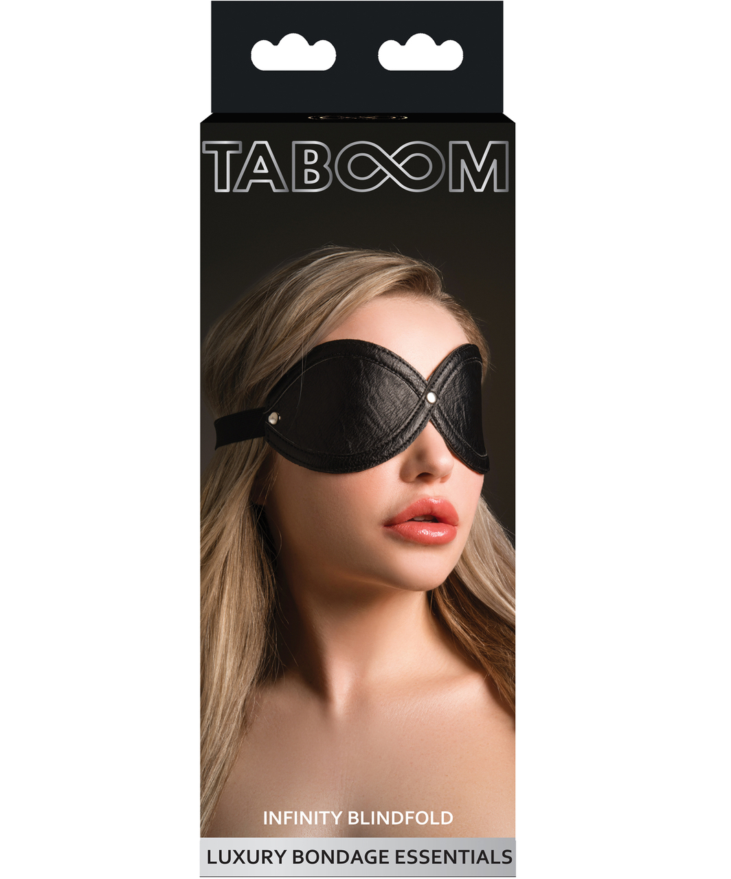 Taboom Infinity melns mākslīgās ādas acu apsējs
