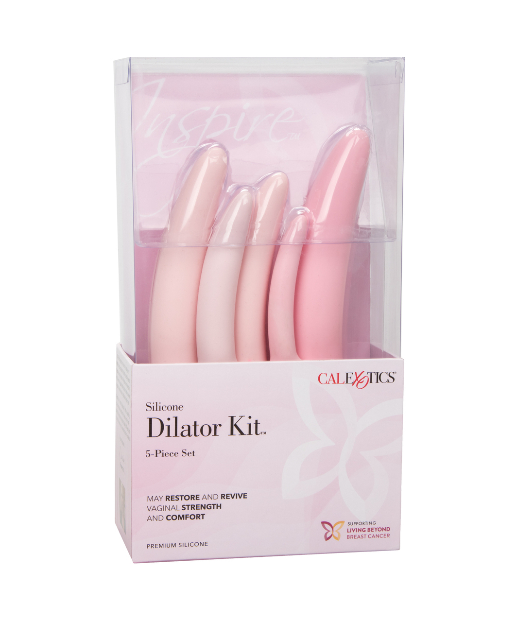 CalExotics Inspire Silicone Dilator 5-Piece Set