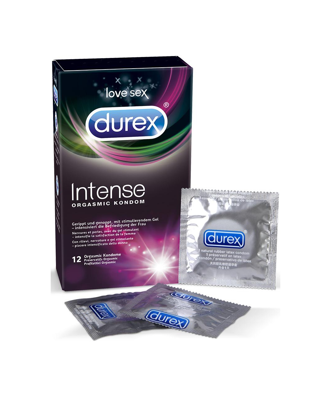 Durex Intense Orgasmic (12 pcs)