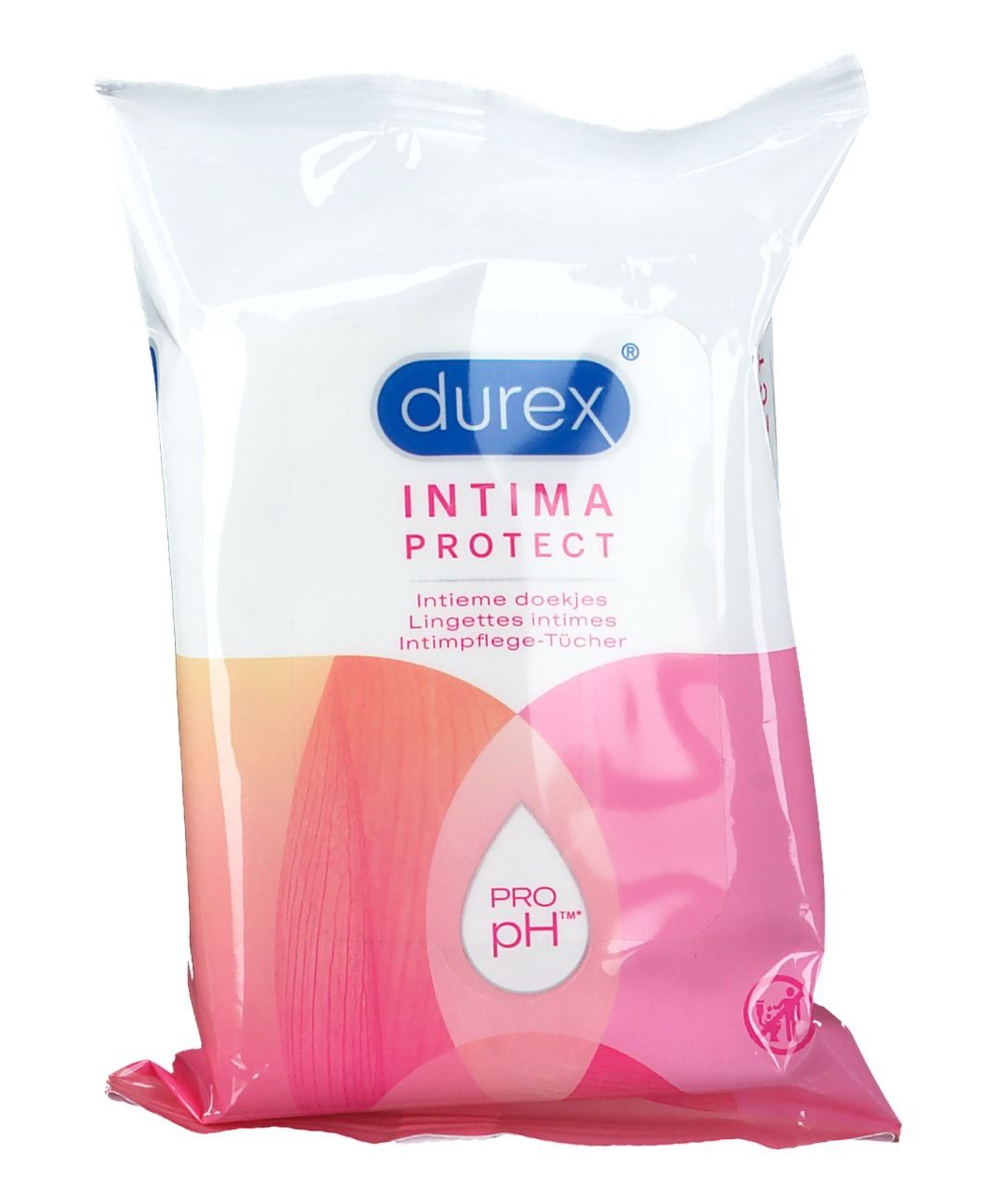 Durex Intima Protect Intimate Wipes (20 pcs)