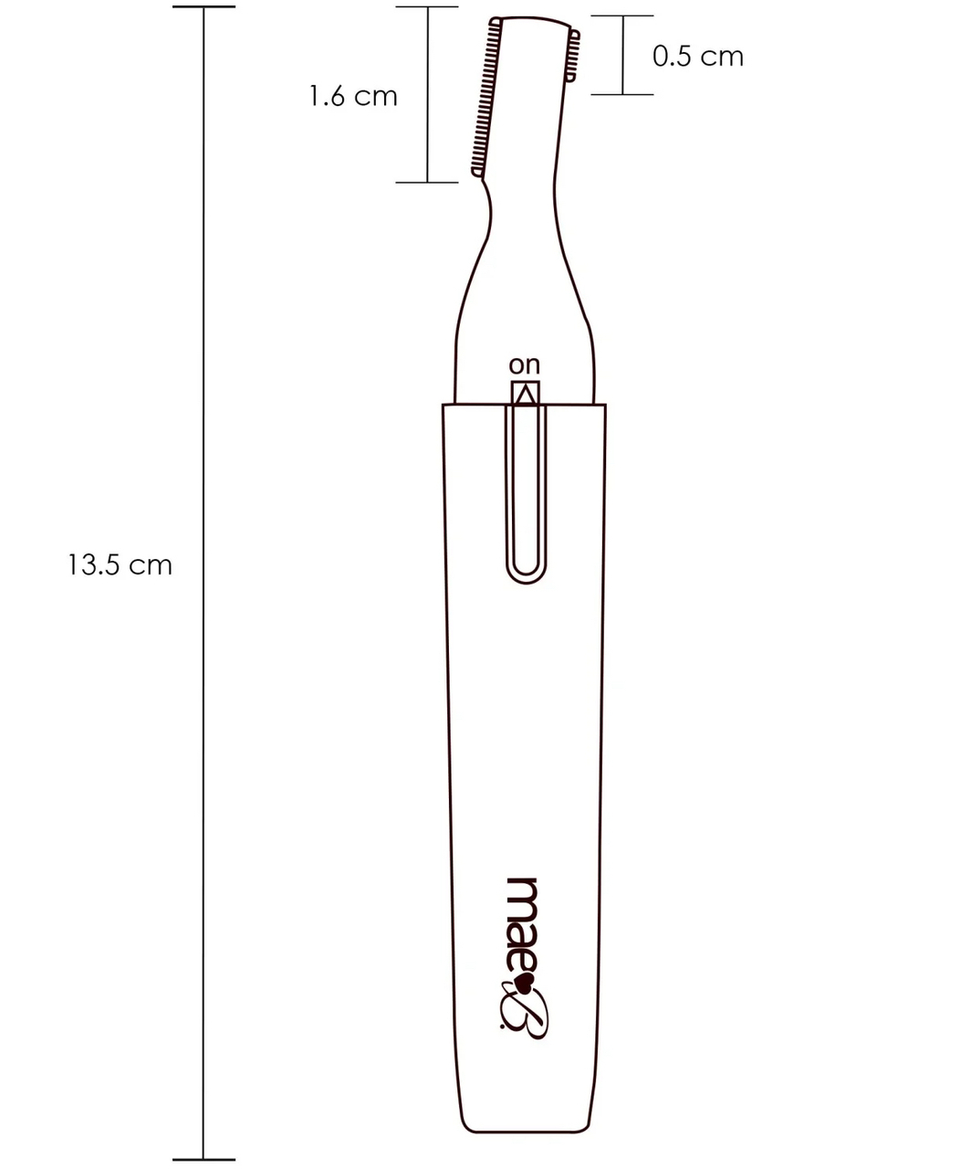 Intimate Health Dual-sided Electric Trimmer