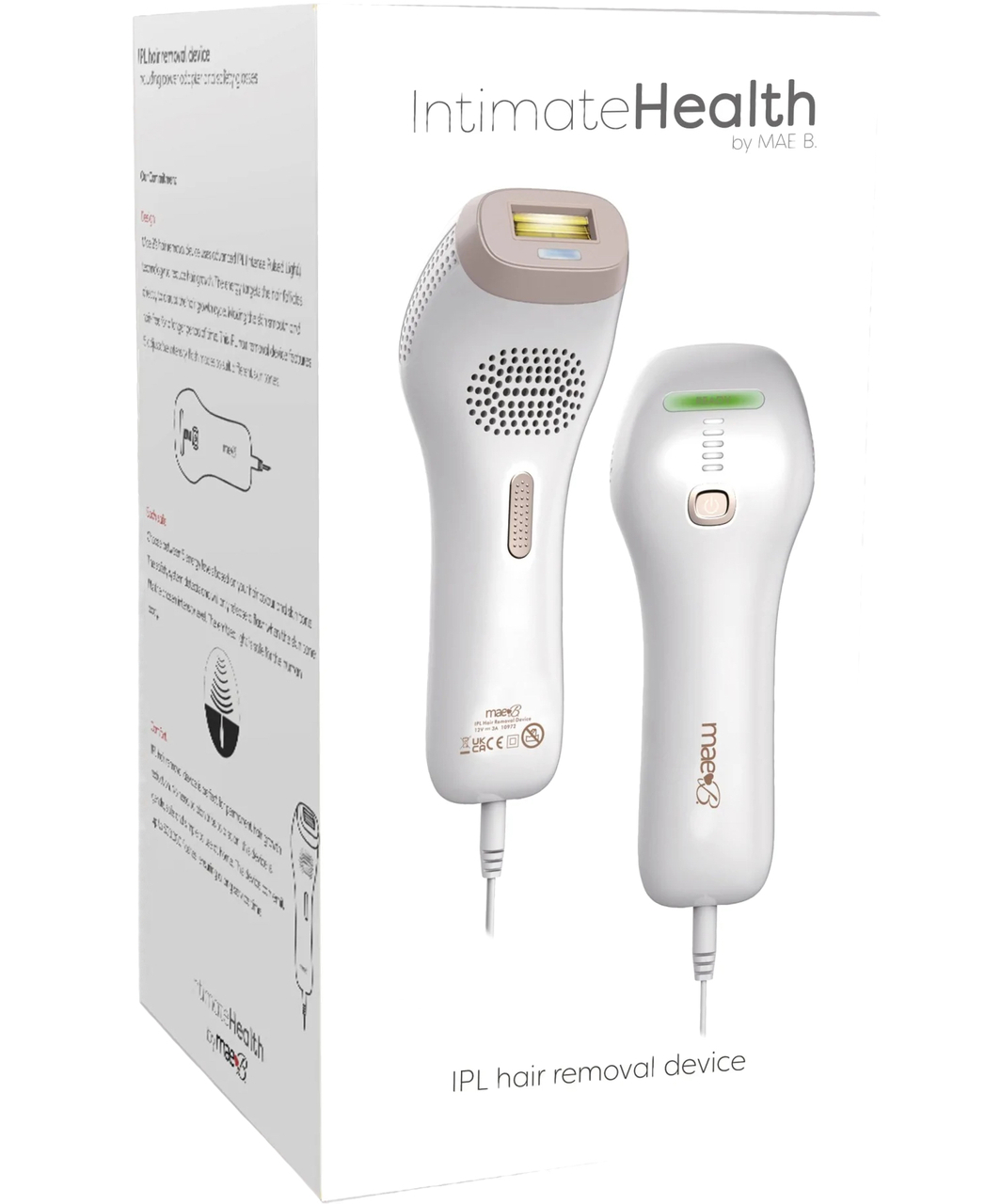 Intimate Health IPL hair removal device