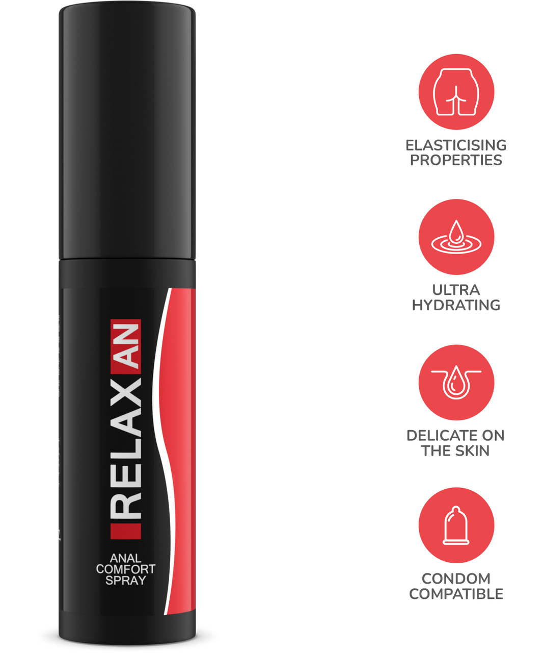 IntimateLine RelaxAn atslābinošs sprejs anālajam seksam 20 ml