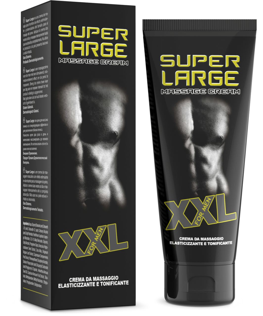 IntimateLine Super Large intymaus masažo kremas erekcijos stiprinimui 75 ml