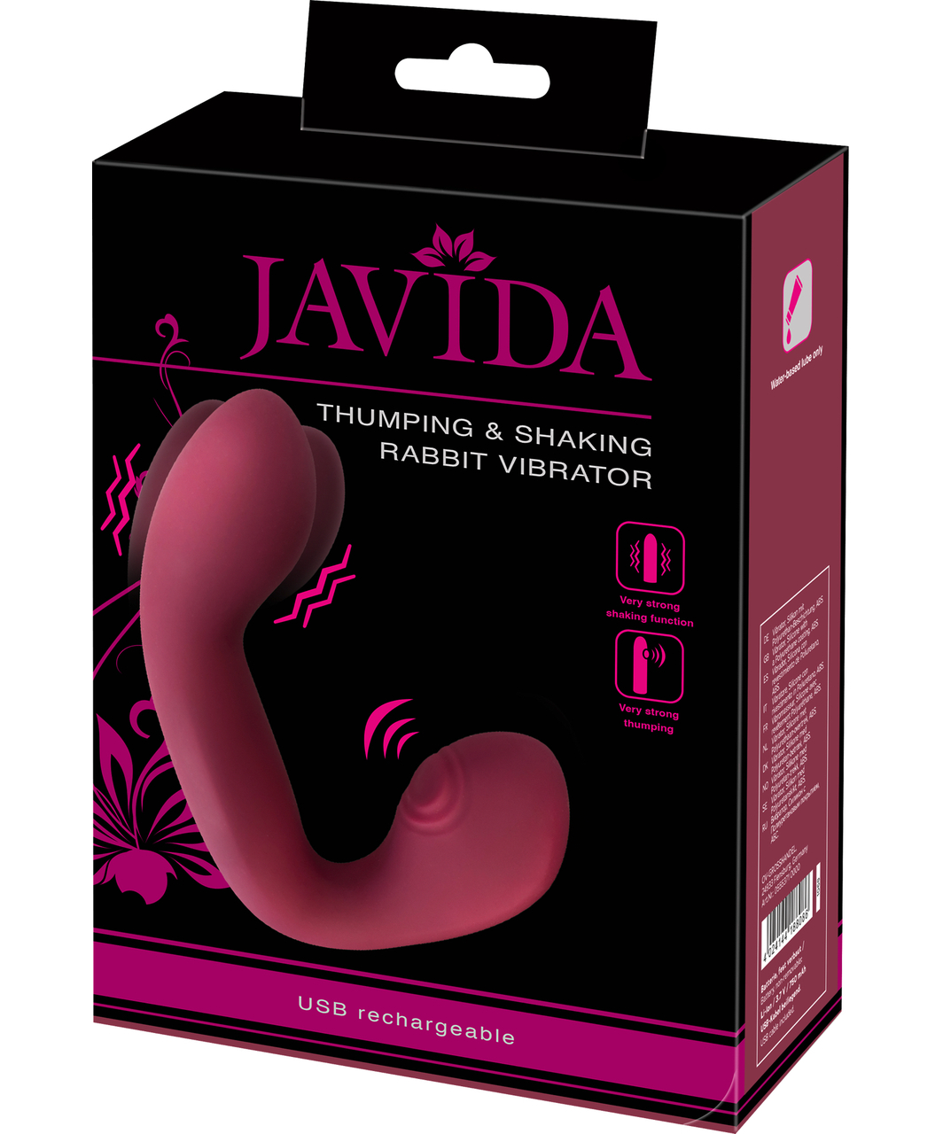 Javida Shaking & Tapping вибратор