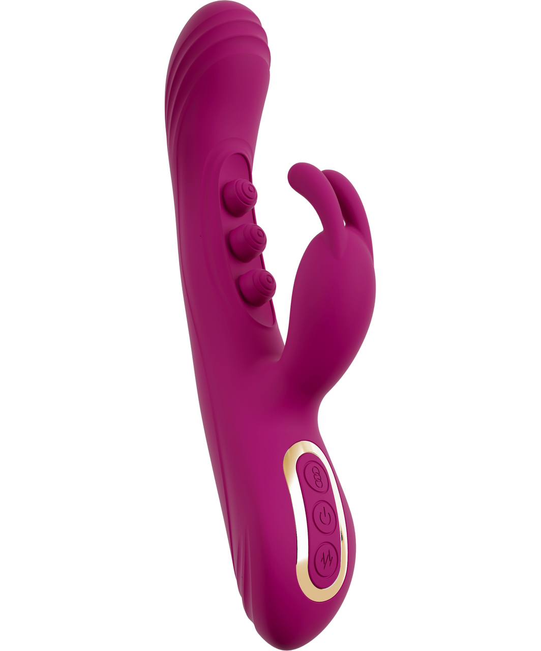 Javida Triple-Tapping vibrators ar klitora stimulatoru