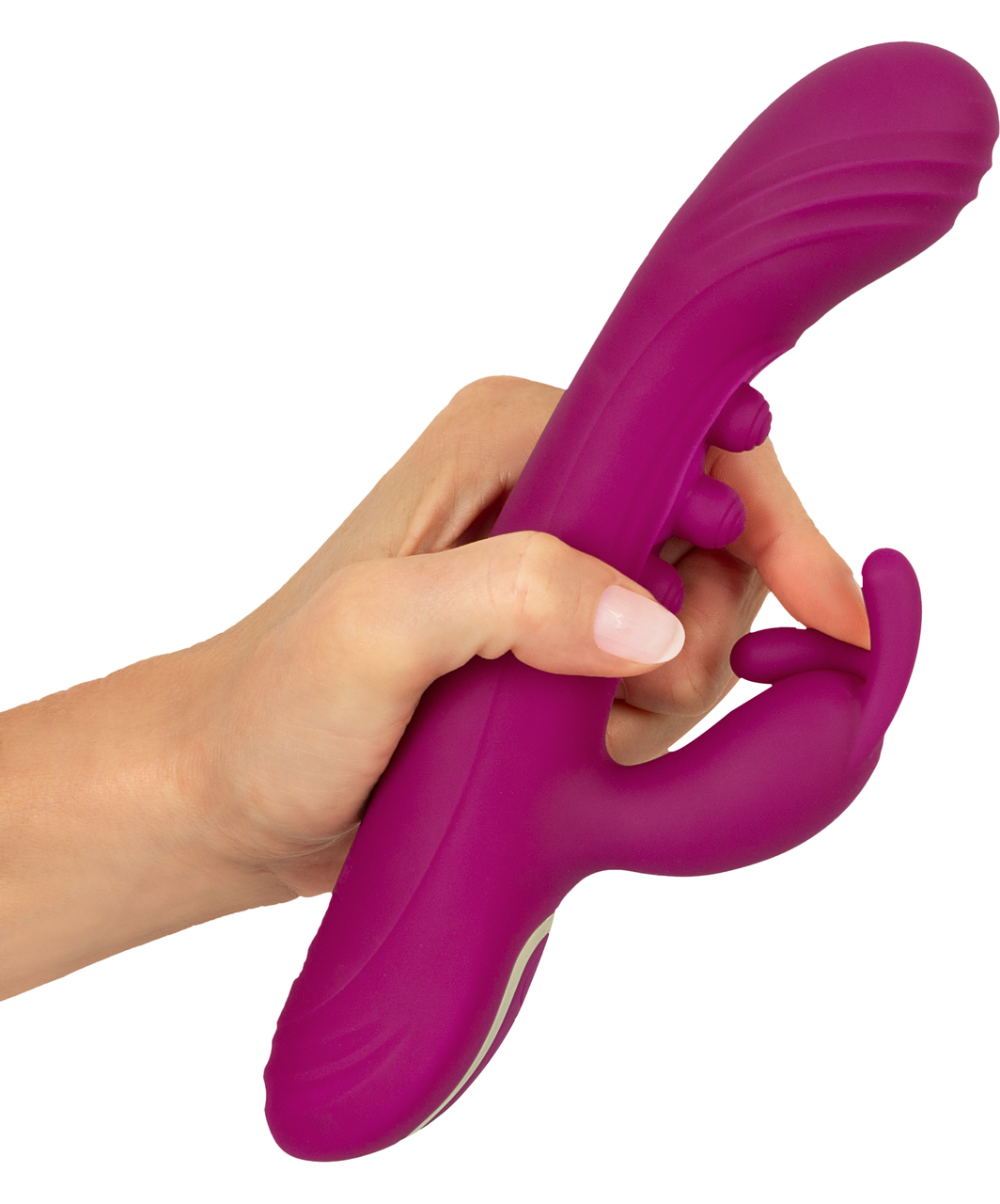 Javida Triple-Tapping vibrators ar klitora stimulatoru