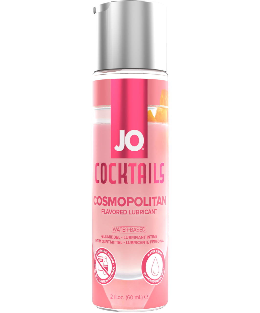 JO Cocktails aromatizuotas vandens pagrindu pagamintas lubrikantas (60 ml)