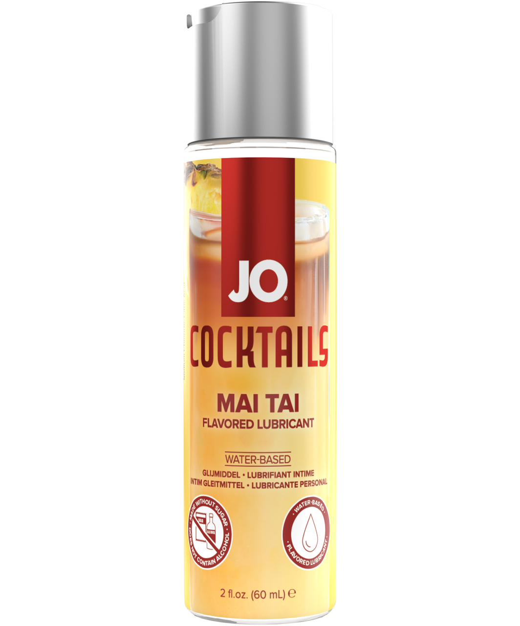 JO Cocktails aromatizuotas vandens pagrindu pagamintas lubrikantas (60 ml)