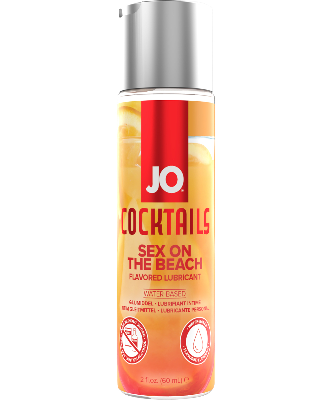 JO Cocktails aromatizuotas vandens pagrindu pagamintas lubrikantas (60 ml)
