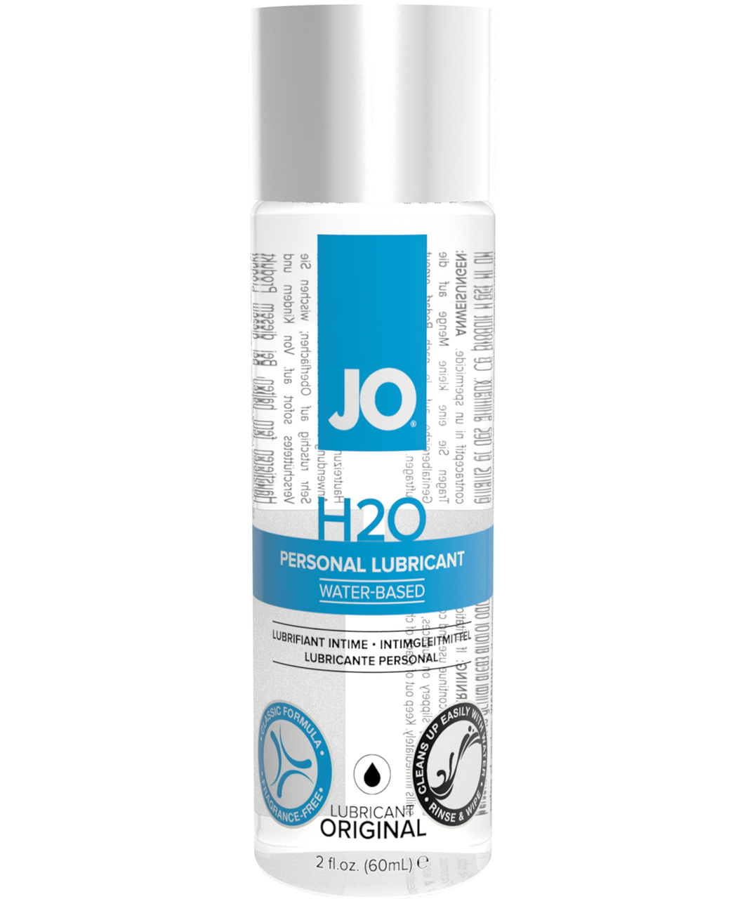 JO H2O Original veepõhine libesti (30 / 60 / 120 ml)
