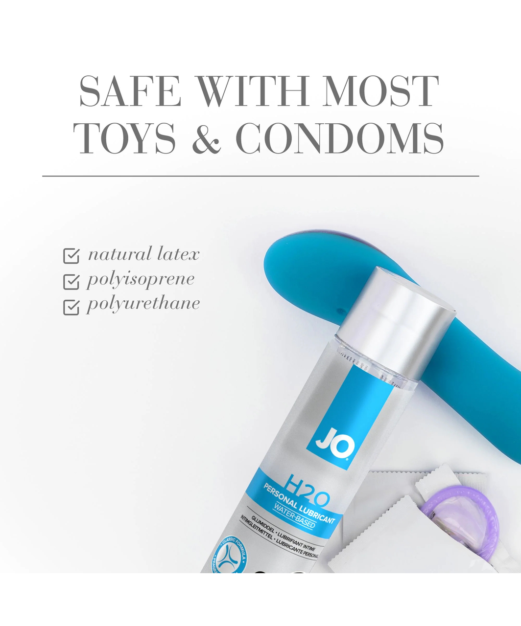 JO H2O Original veepõhine libesti (30 / 60 / 120 ml)