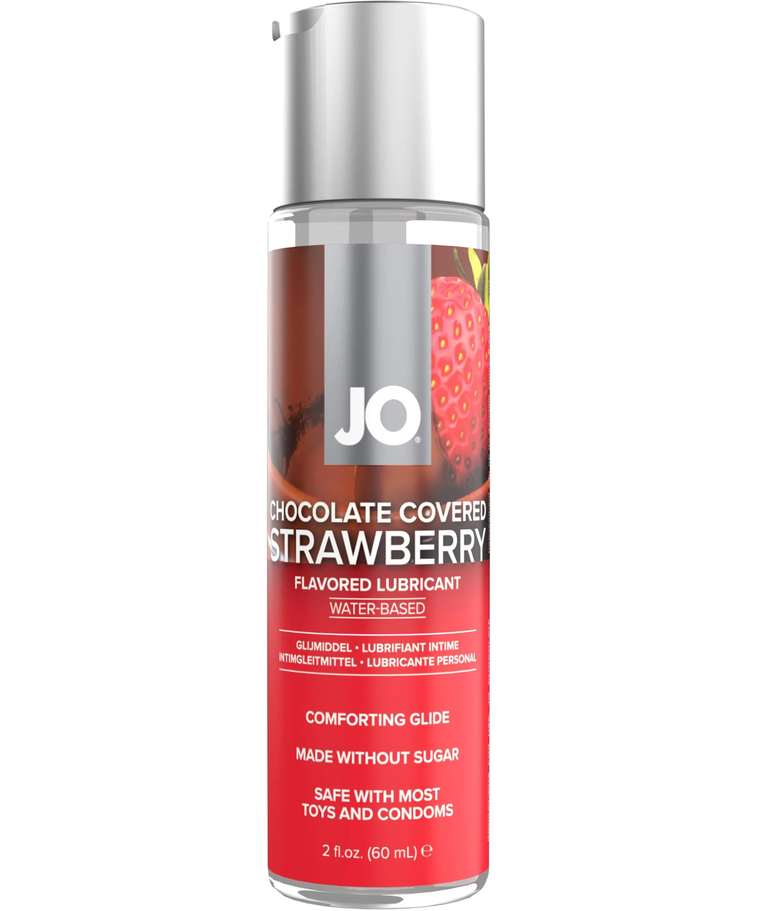 JO Sweet & Bubbly Flavored Water-Based Lubricant Set (2 x 60 ml)