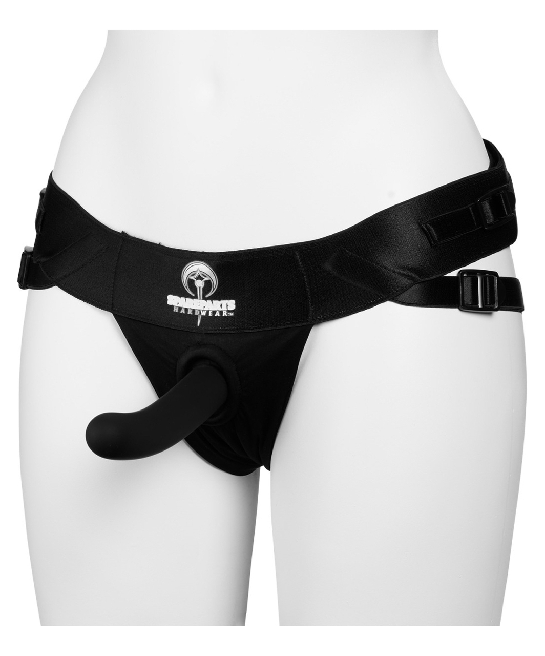 SpareParts HardWear Joque Black Double Strap Harness