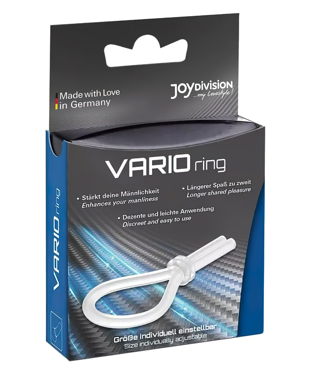 JoyDivision Vario reguliuojamas penio žiedas