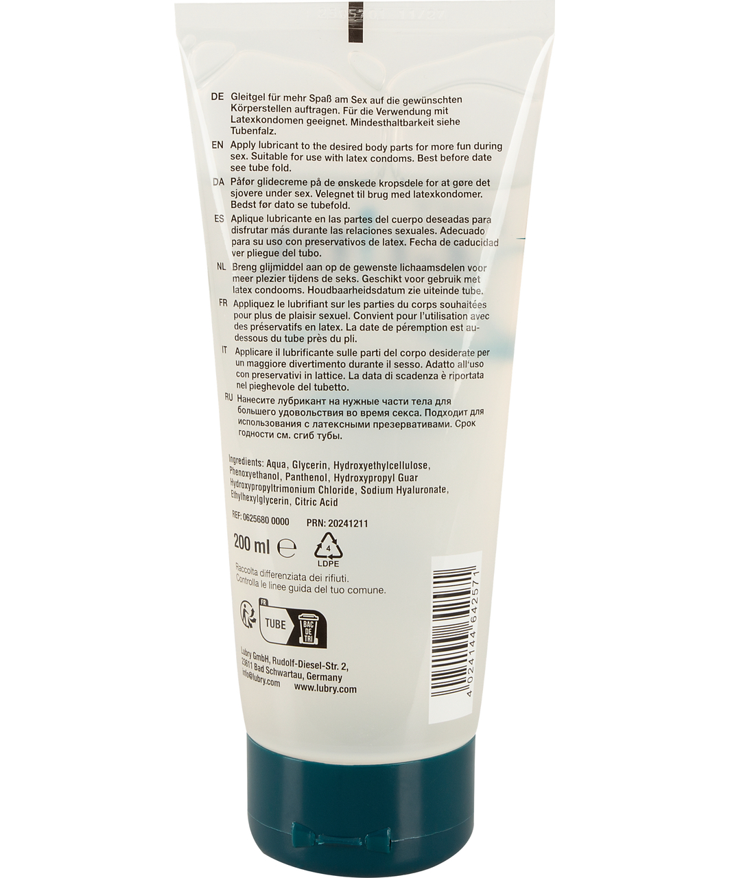 Just Glide Premium lubrykant (200 ml)