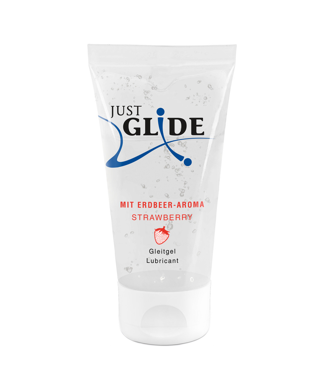 Just Glide Strawberry Flavoured Lubricant (50 / 200 ml)