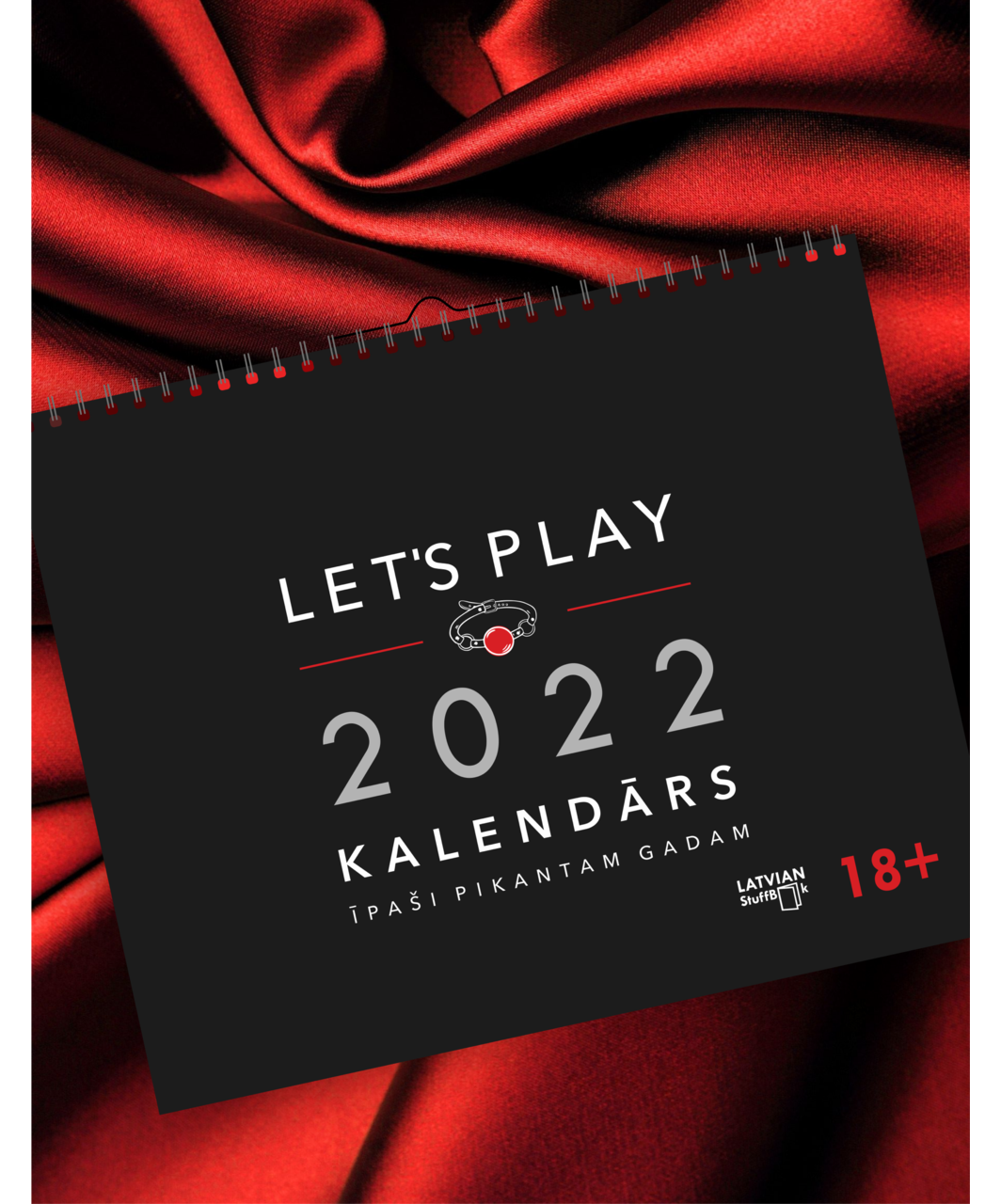 Latvian StuffBook Let's play kalendārs 2022 Īpaši pikantam gadam