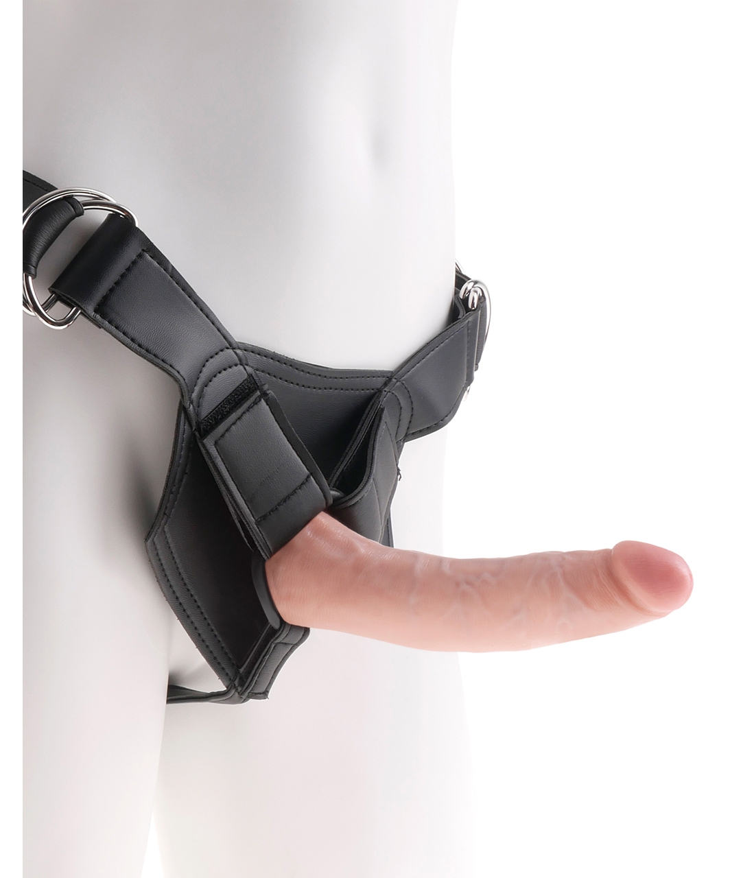 King Cock Strap-On Harness with Dildo