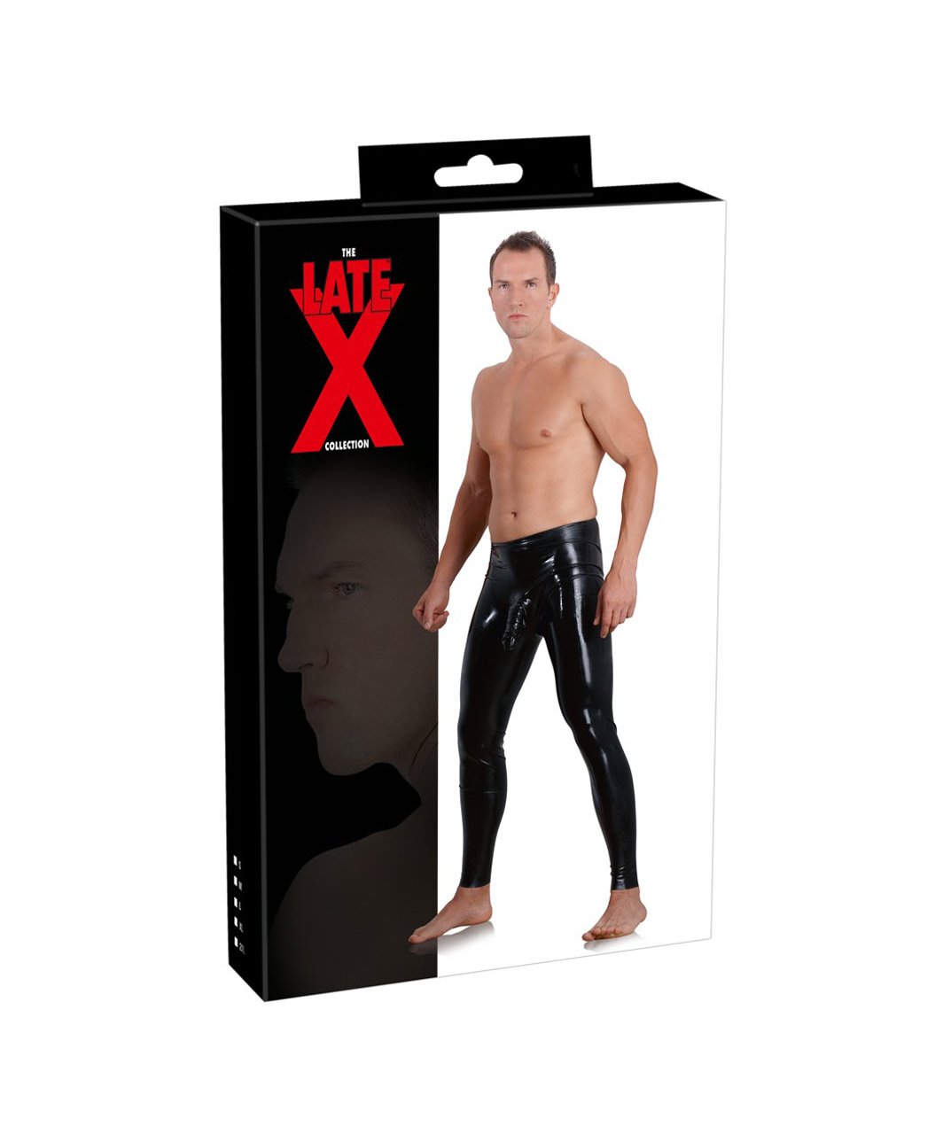 Late X Latex Pants with Penis Sleeve